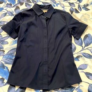 Banana Republic Navy Short sleeve button up shirt